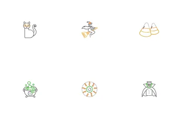 Víspera de Todos los Santos Paquete de Iconos