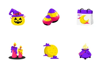 Víspera de Todos los Santos Paquete de Iconos
