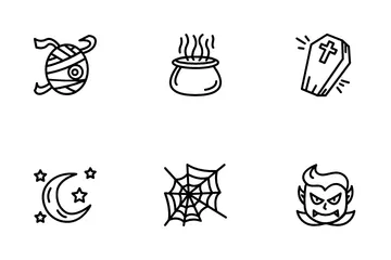 Víspera de Todos los Santos Paquete de Iconos