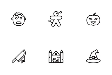 Víspera de Todos los Santos Paquete de Iconos