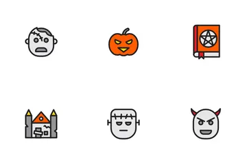 Víspera de Todos los Santos Paquete de Iconos