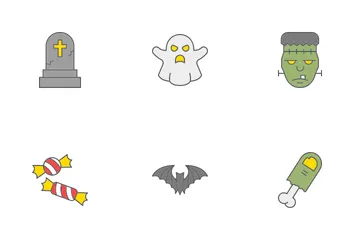 Víspera de Todos los Santos Paquete de Iconos