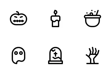 Víspera de Todos los Santos Paquete de Iconos