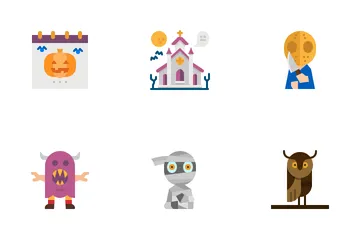 Víspera de Todos los Santos Paquete de Iconos