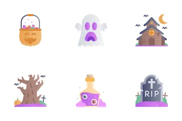 Víspera de Todos los Santos Paquete de Iconos
