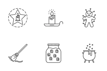 Víspera de Todos los Santos Paquete de Iconos