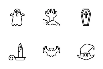 Víspera de Todos los Santos Paquete de Iconos
