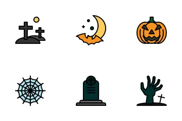 Víspera de Todos los Santos Paquete de Iconos