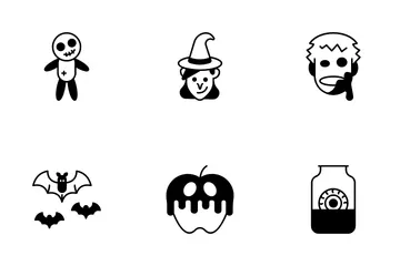 Víspera de Todos los Santos Paquete de Iconos