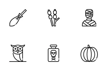 Víspera de Todos los Santos Paquete de Iconos