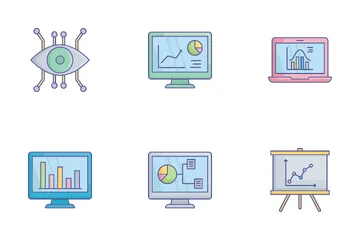 Visualización de datos Paquete de Iconos