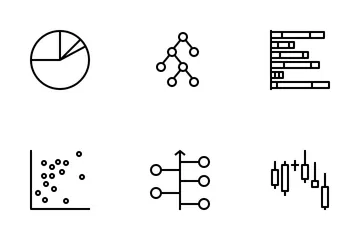 Visualización de datos Paquete de Iconos