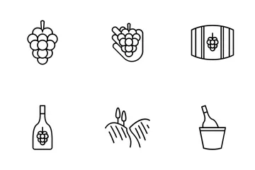 Viticulture Pack d'Icônes