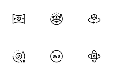 Vitural Reality Icon Pack