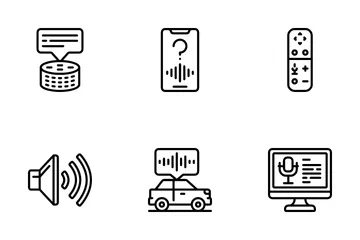 Voice Technology Icon Pack