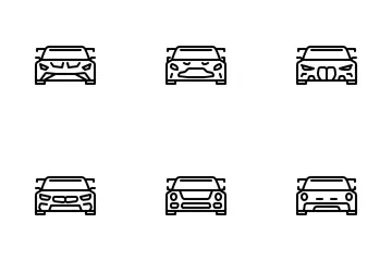 Voiture de sport Pack d'Icônes