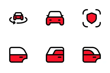 Voiture et service Icon Pack