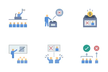 Votação e eleições Pacote de Ícones