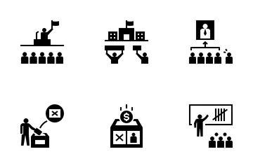 Votação e eleições Pacote de Ícones