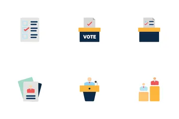 Élections de vote Pack d'Icônes