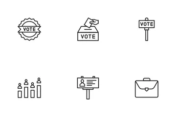 Voting And Elections Icon Pack