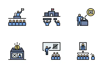 Voting And Elections Icon Pack