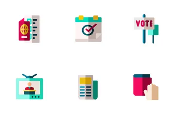 Voting Election Icon Pack