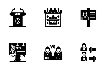 Voting Elections Icon Pack
