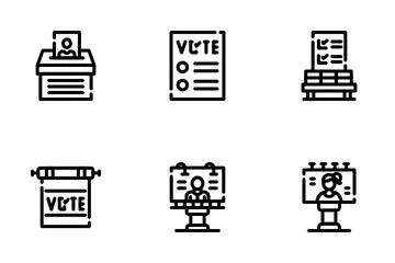 Voting Elections Icon Pack
