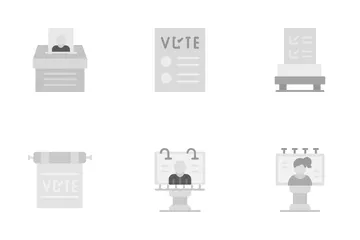 Voting Elections Icon Pack
