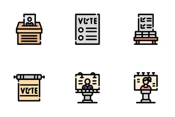 Voting Elections Icon Pack