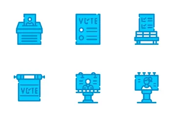 Voting Elections Icon Pack