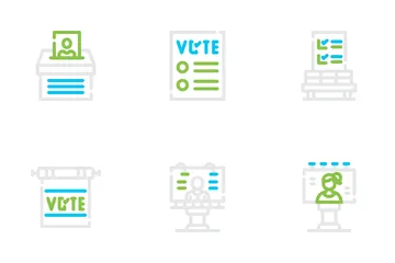 Voting Elections Icon Pack