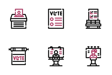 Voting Elections Icon Pack