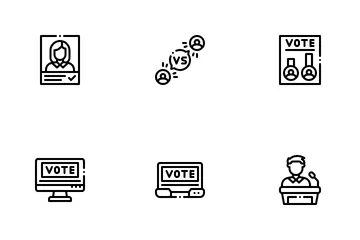 Voting Elections Icon Pack