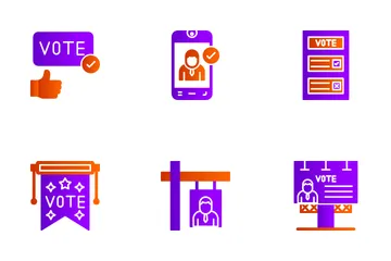 Voting Elections Icon Pack