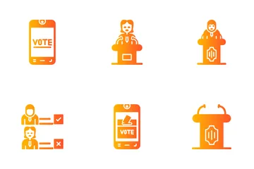 Voting Elections Icon Pack