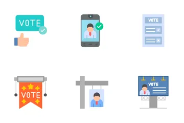 Voting Elections Icon Pack