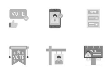 Voting Elections Icon Pack