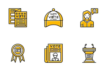 Voting Elections Icon Pack