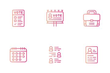 Voting Elections Icon Pack
