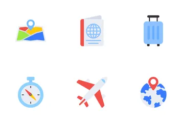 Voyage Pack d'Icônes
