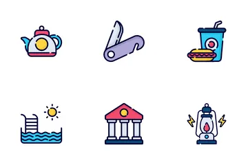 Voyage et tourisme Pack d'Icônes