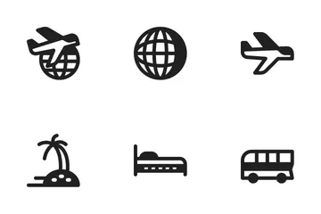 Voyages et vacances Pack d'Icônes