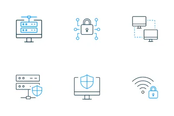 VPN-Sicherheit Symbolpack