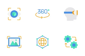 VR-Headset Symbolpack