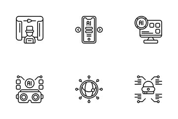 VR und AR Symbolpack