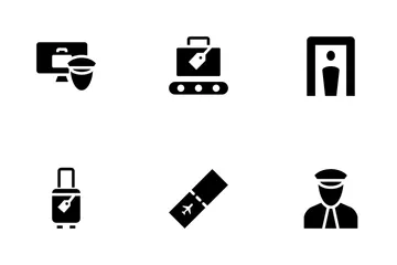 Vuelo Paquete de Iconos