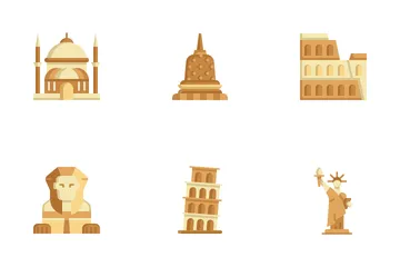 Wahrzeichen Symbolpack