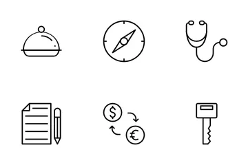Waiter And Receptionist Vol 1 Icon Pack